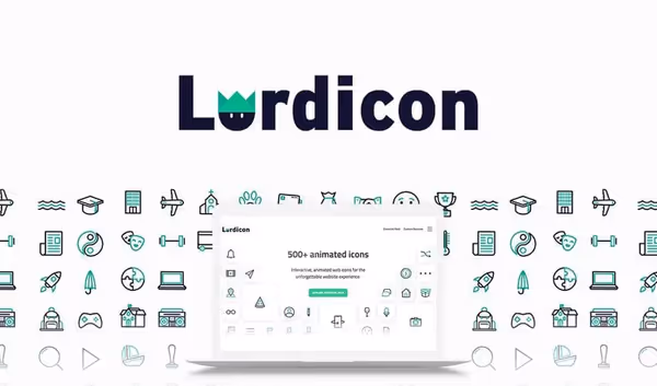 Lordicon — инновационная  библиотека анимированных иконок. Основне зображення