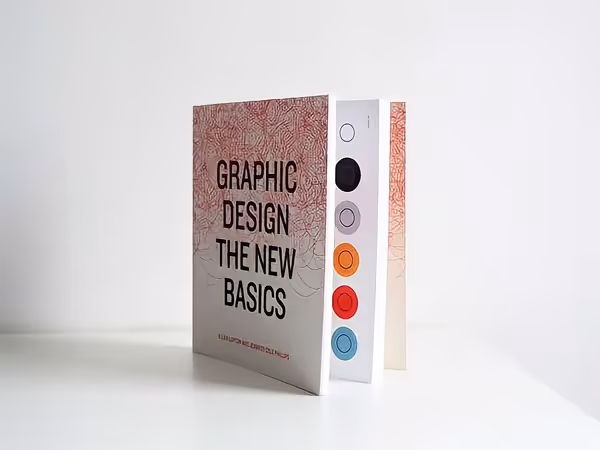 Книги про дизайн: “Графічний дизайн: Нові основи” Еллен Луптон, Дженніфер Коул Філліпс Основне зображення