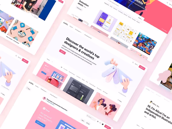 Як дизайнеру просунути свій акаунт на Dribbble Основне зображення
