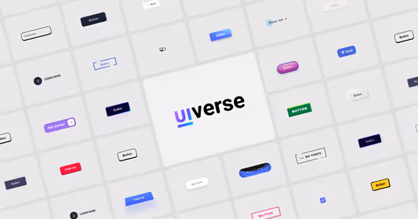 UIVERSE — 500+ безкоштовних елементів інтерфейсу з відкритим кодом Основне зображення