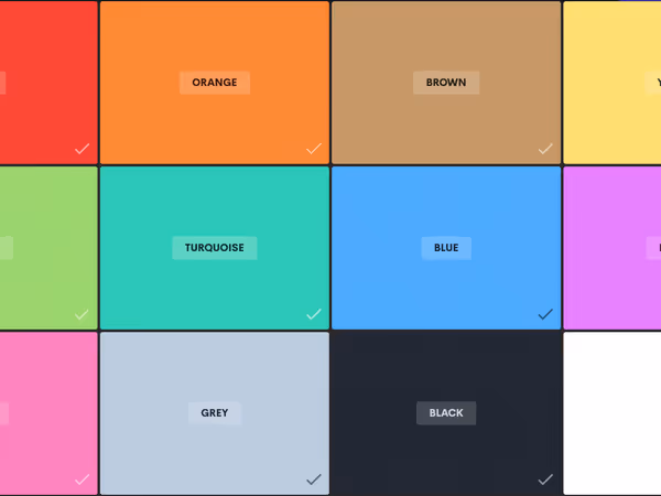 Palette List — безкоштовний генератор палітр на основі двох кольорів Основне зображення