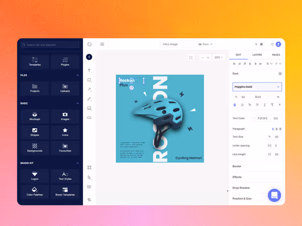 Glorify — інструмент для створення графічного контенту: макетів, дописів, презентацій Основне зображення