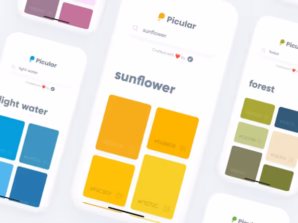 Picular — пошук кольорів за ключовими словами Основне зображення