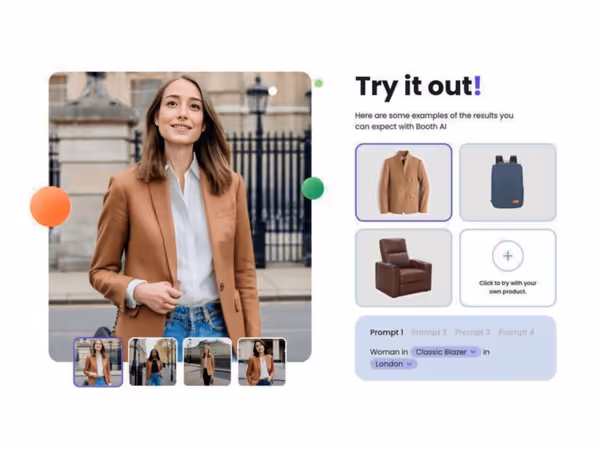 Booth.ai — сервіс для створення life-style фотографій товарів Основне зображення