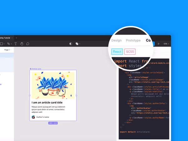 Rendition — перетворення дизайнів Figma у сайти Webflow і React компоненти Основне зображення