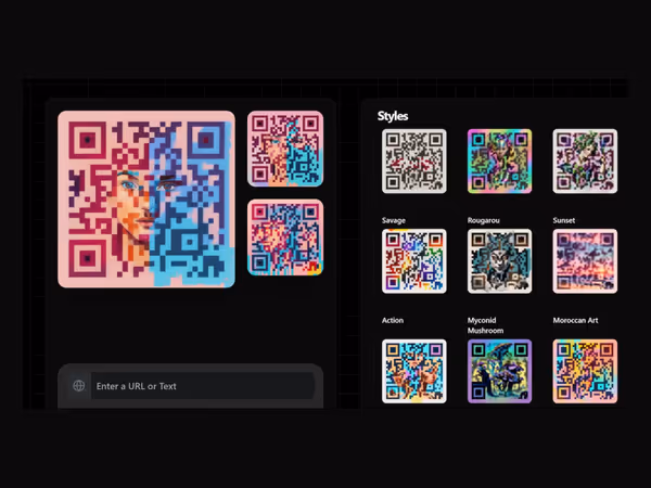 Barcode — генератор стилізованих QR-кодів Основне зображення