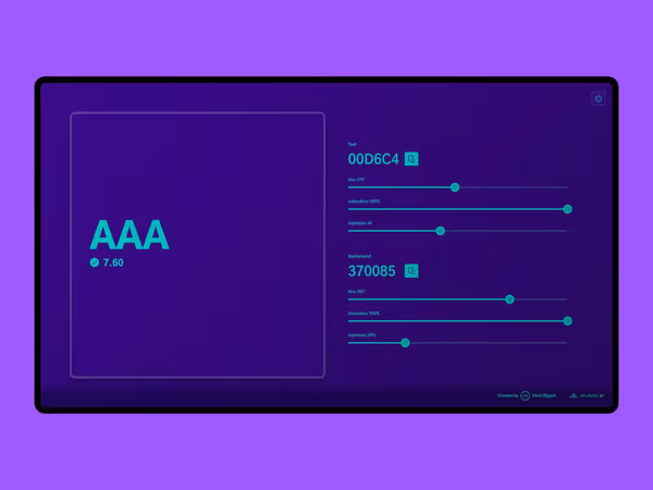 Колірний контраст в інтерфейсі: основні принципи Основне зображення